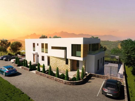 Umag, Modern house just 500 m from the sea – IN CONSTRUCTION