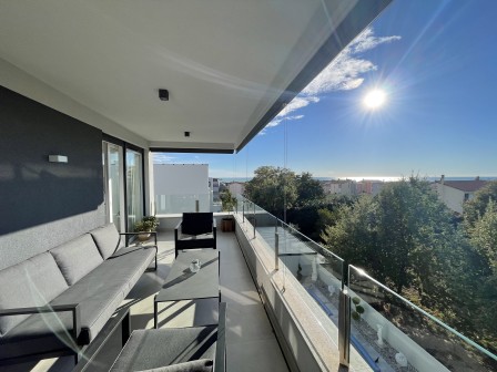 Novigrad, Modern apartment with a seaview